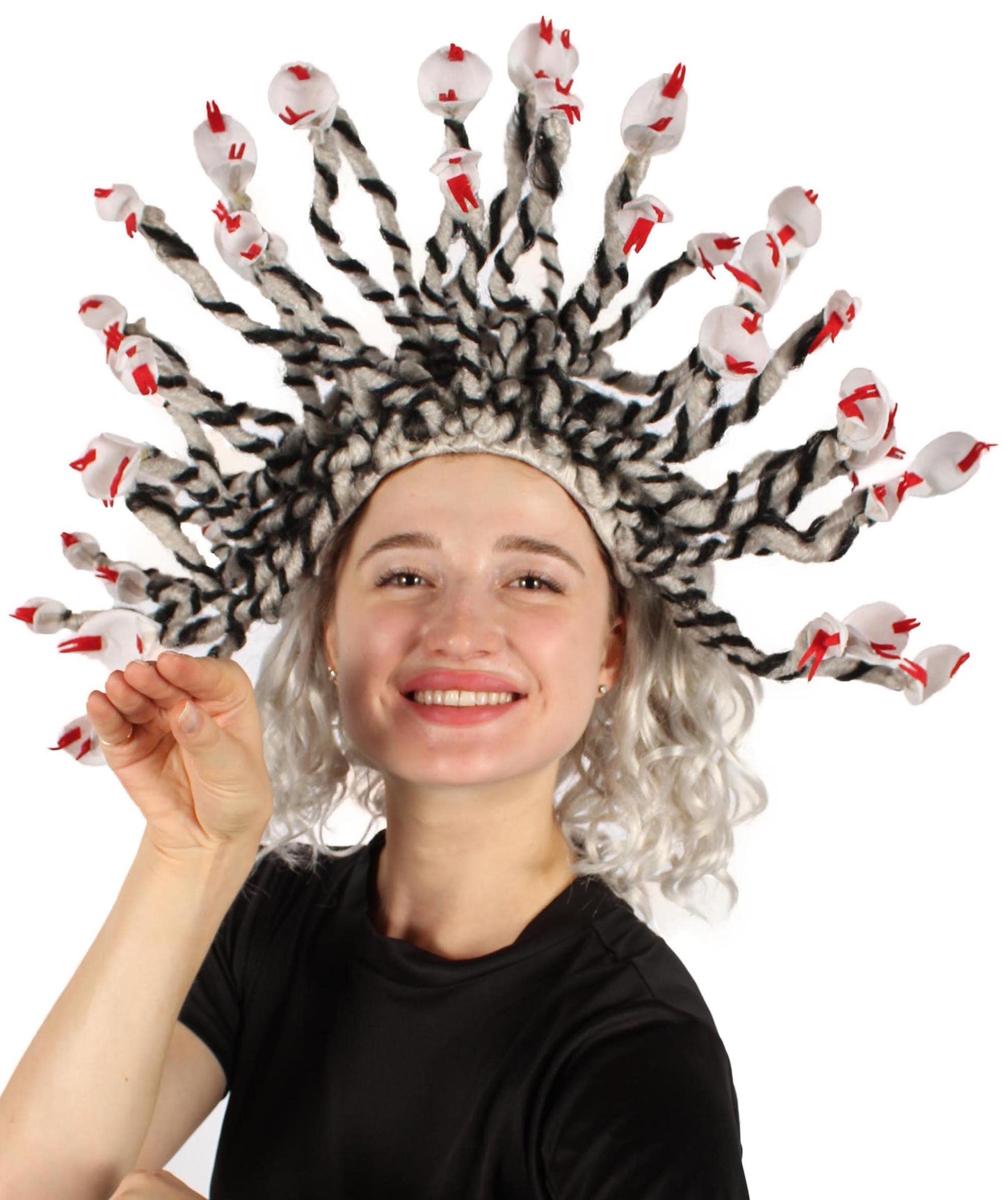 Wigs2you H-5664 大人用 ユニセックス ギリシャ神話 メデューサ ヘビ ウィッグ | 複数のカラーオプション