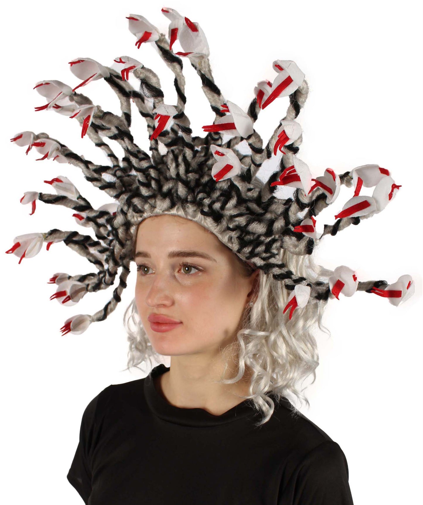 Wigs2you H-5664 大人用 ユニセックス ギリシャ神話 メデューサ ヘビ ウィッグ | 複数のカラーオプション