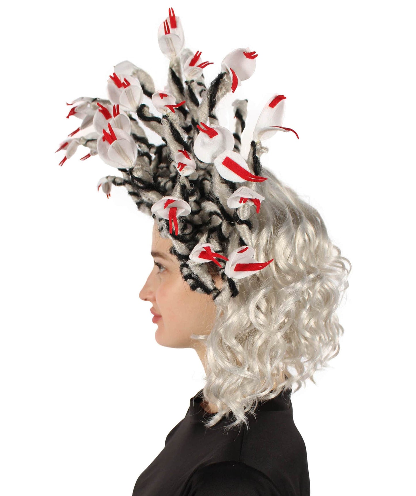 Wigs2you H-5664 大人用 ユニセックス ギリシャ神話 メデューサ ヘビ ウィッグ | 複数のカラーオプション