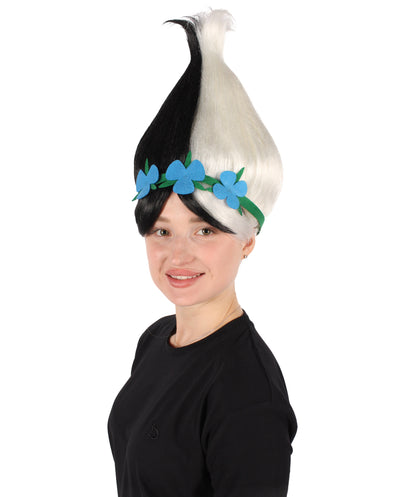 Wigs2you ハロウィン パーティー プレミアム レディース H-1448 着けやすい 快適なフィット感 コスプレウィッグ ポピートロールズ スタイル ピンクカラーウィッグ