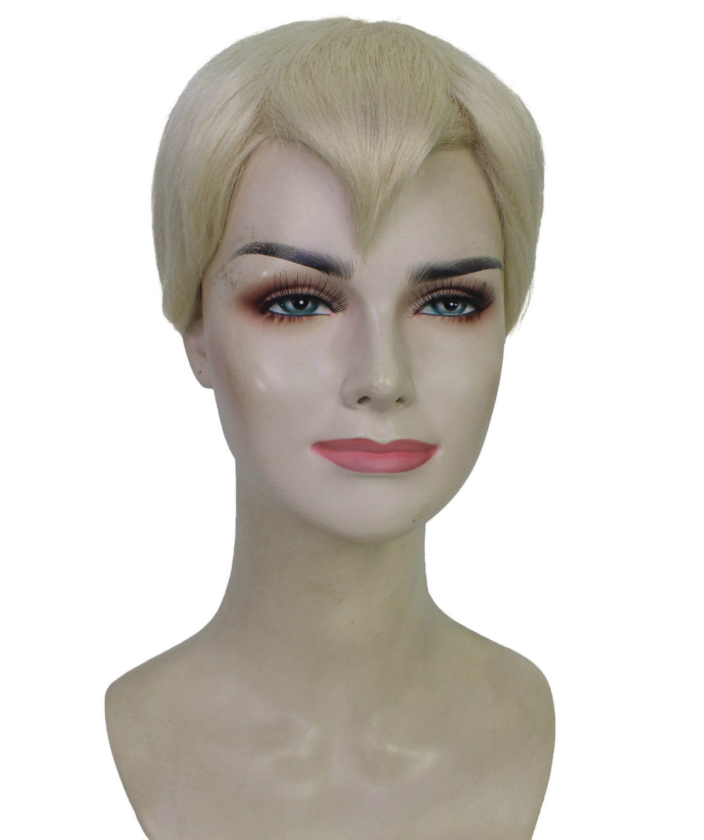 Wigs2you H-6635 女性用 ビデオゲーム映画キャラクター ピクシー ショートストレート ブロンドウィッグ | コスプレウィッグ | 難燃性合成繊維