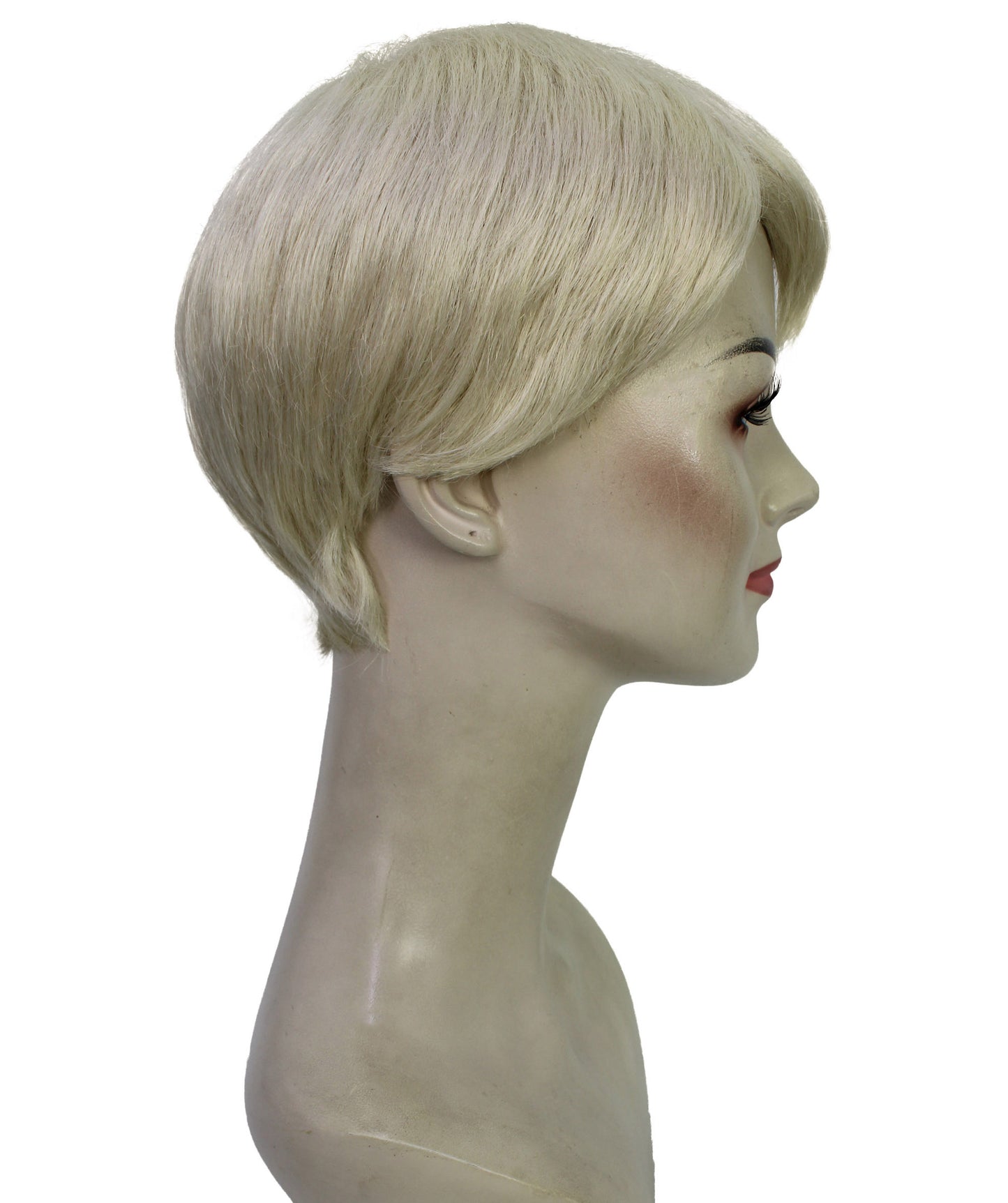 Wigs2you H-6635 女性用 ビデオゲーム映画キャラクター ピクシー ショートストレート ブロンドウィッグ | コスプレウィッグ | 難燃性合成繊維