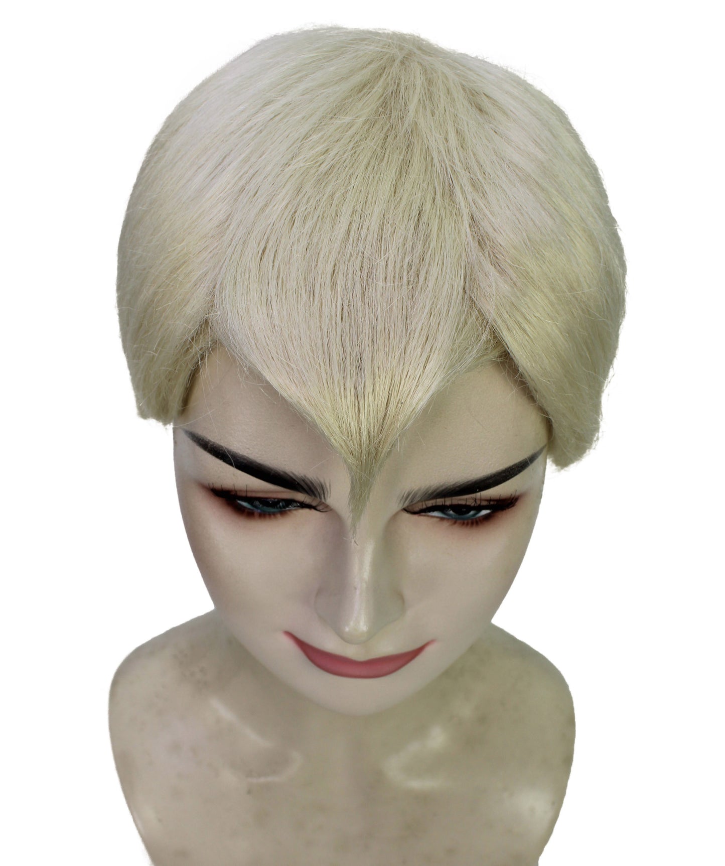 Wigs2you H-6635 女性用 ビデオゲーム映画キャラクター ピクシー ショートストレート ブロンドウィッグ | コスプレウィッグ | 難燃性合成繊維