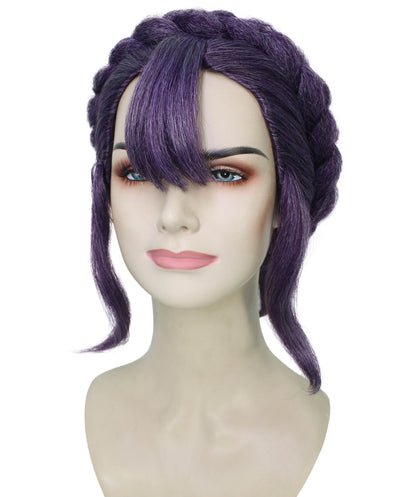 Wigs2you H-6915 女性用アニメ・マンガ風3年生パイロットロング三つ編みウィッグ I ハロウィンに最適 I 難燃性合成繊維