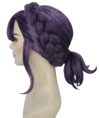 Wigs2you H-6915 女性用アニメ・マンガ風3年生パイロットロング三つ編みウィッグ I ハロウィンに最適 I 難燃性合成繊維