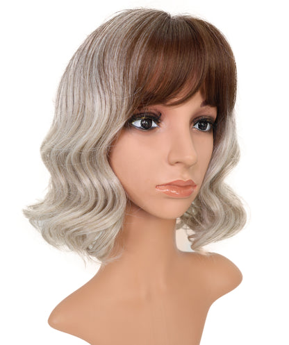 Wigs2you H-6937 ファッション ウィッグ _ 耐熱アッシュライトブラウン 13.5インチ キャップレス