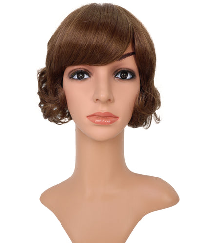 Wigs2you H-6939 ファッション ウィッグ _ 耐熱レディッシュブラウン 7.5インチ キャップレス