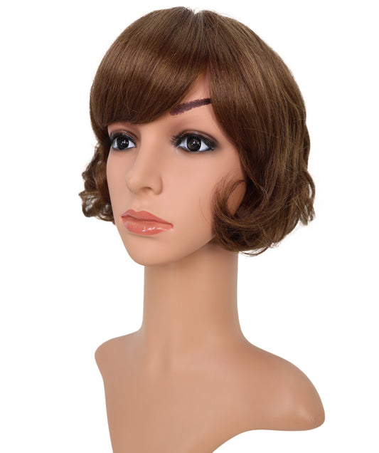 Wigs2you H-6939 ファッション ウィッグ _ 耐熱レディッシュブラウン 7.5インチ キャップレス