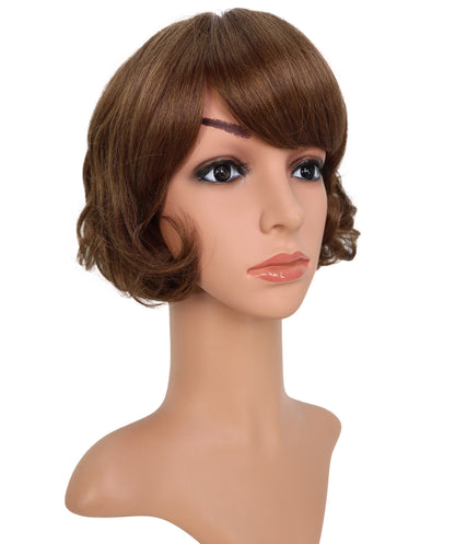 Wigs2you H-6939 ファッション ウィッグ _ 耐熱レディッシュブラウン 7.5インチ キャップレス