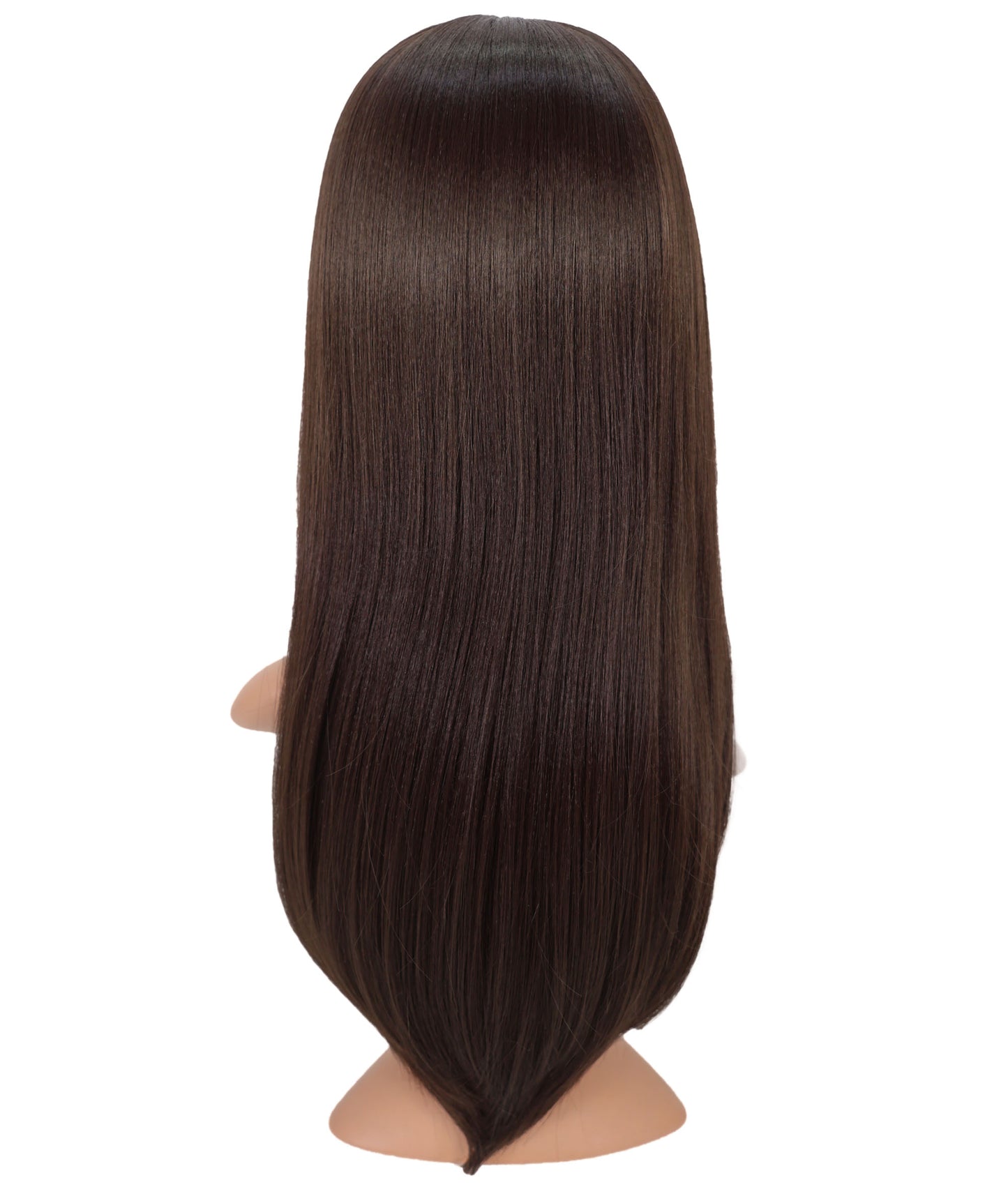Wigs2you H-6940 ファッション ウィッグ _ 耐熱ダークブラウン 20インチ キャップレス