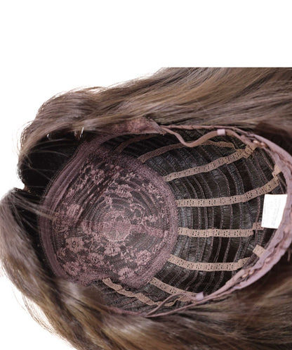 Wigs2you H-6940 ファッション ウィッグ _ 耐熱ダークブラウン 20インチ キャップレス