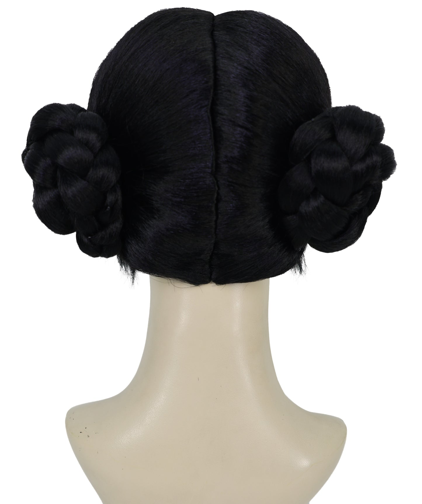 Wigs2you H-6944 大人女性向け人気K-POPデーモンハンターウィッグ ブラックハイバンズ（前髪あり）｜ハロウィンウィッグ｜未来的なポップスター戦士風