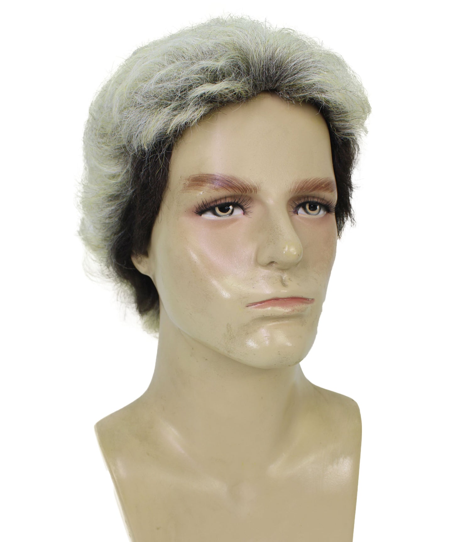 Wigs2you H-6949 大人メンズ向けスポーティでナチュラルなボリュームのあるショートブロンドカーリーウィッグ｜スポーティ＆カジュアルルックに最適