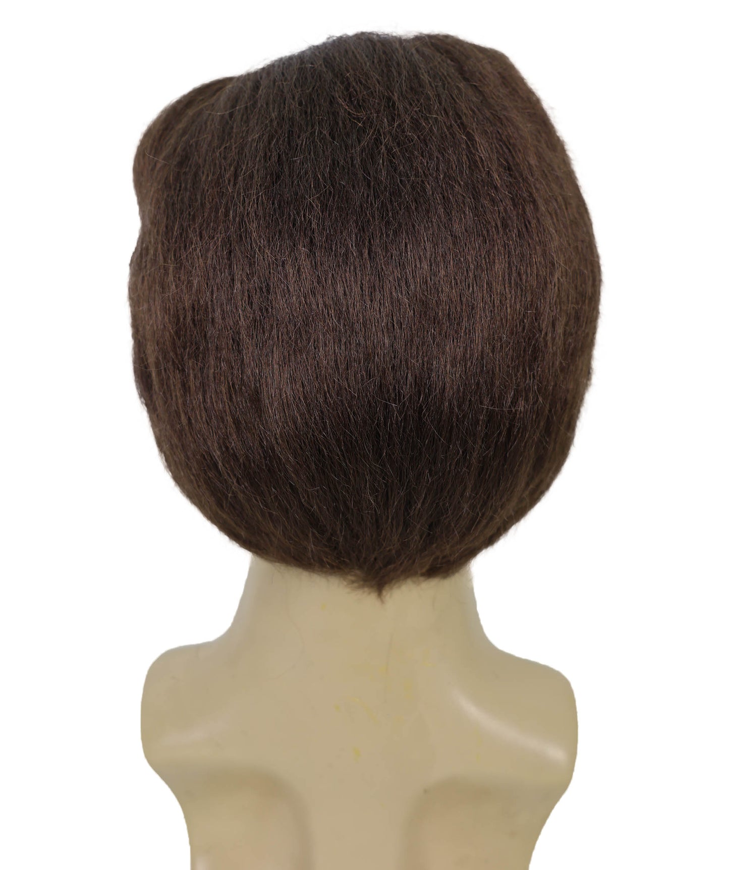 Wigs2you H-6952 大人用メンズ レトロ ロックンロール ブラウン グリーザーウィッグ | パーティーや劇場に最適な50年代風ヴィンテージウィッグスタイル | 難燃性合成繊維