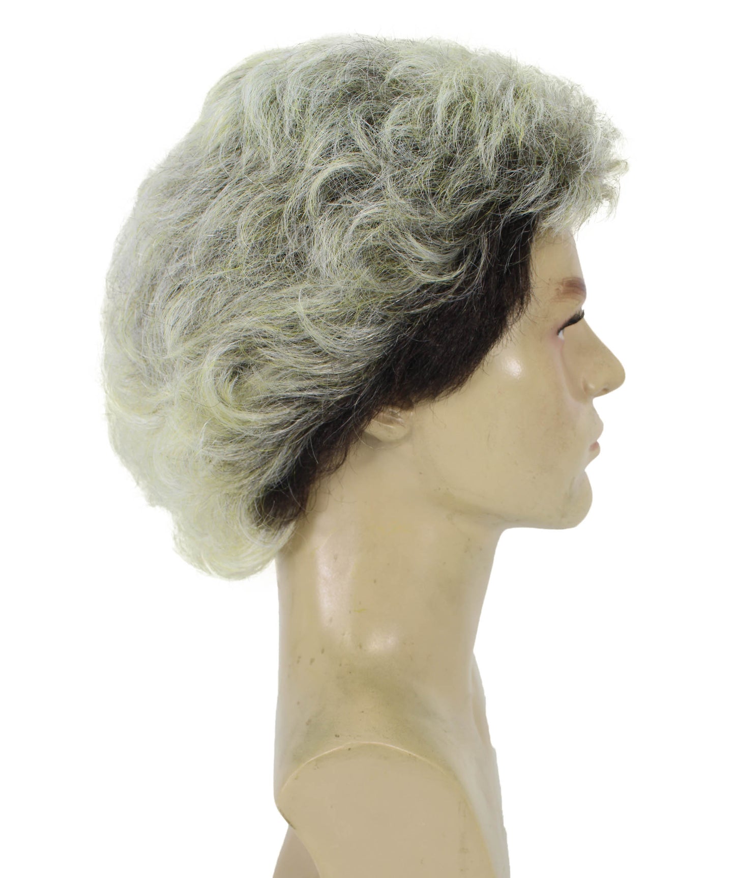 Wigs2you H-6949 大人メンズ向けスポーティでナチュラルなボリュームのあるショートブロンドカーリーウィッグ｜スポーティ＆カジュアルルックに最適