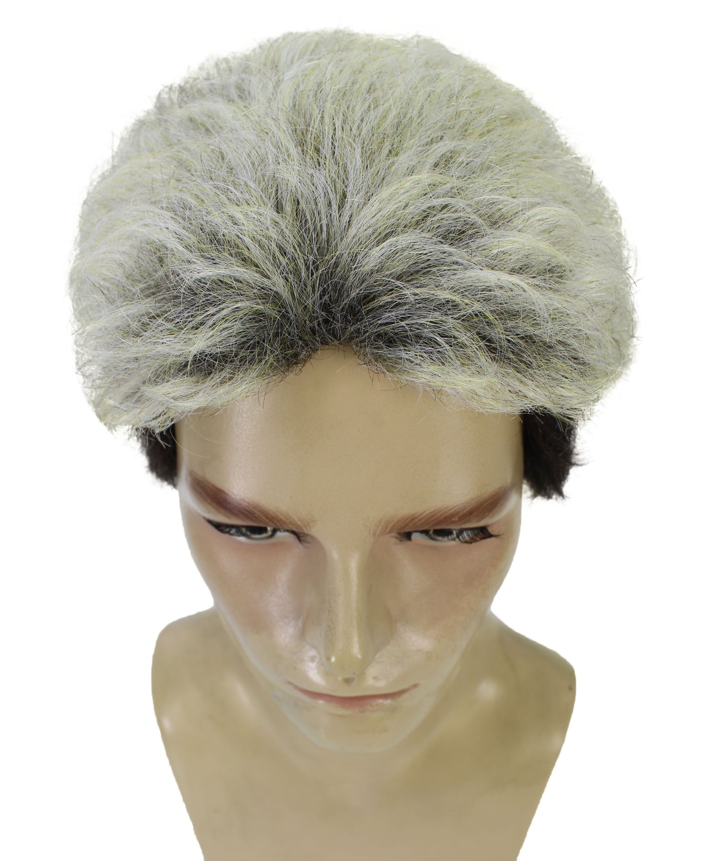 Wigs2you H-6949 大人メンズ向けスポーティでナチュラルなボリュームのあるショートブロンドカーリーウィッグ｜スポーティ＆カジュアルルックに最適