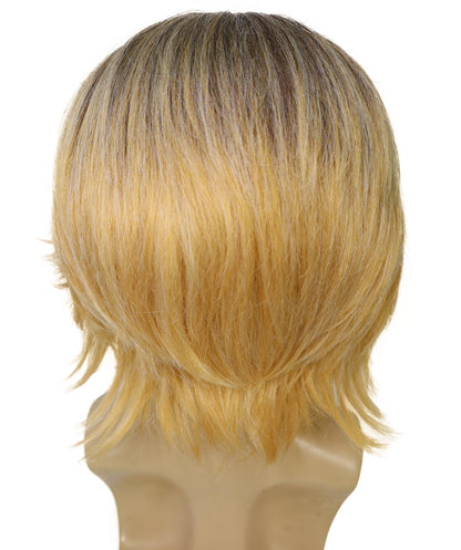 Wigs2you H-6954 大人用メンズ70年代ブロンドシャギーサーファーウィッグ｜ハロウィンやパーティーにぴったりのレトロディスコヘアピース