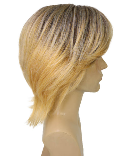 Wigs2you H-6954 大人用メンズ70年代ブロンドシャギーサーファーウィッグ｜ハロウィンやパーティーにぴったりのレトロディスコヘアピース