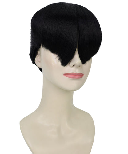 Wigs2you H-6964 大人女性用、スカルプテッドバイザーバングスウィッグ（ハイバン付き）｜ハロウィンウィッグ｜難燃性合成繊維｜通気性のあるキャップレスキャップデザイン