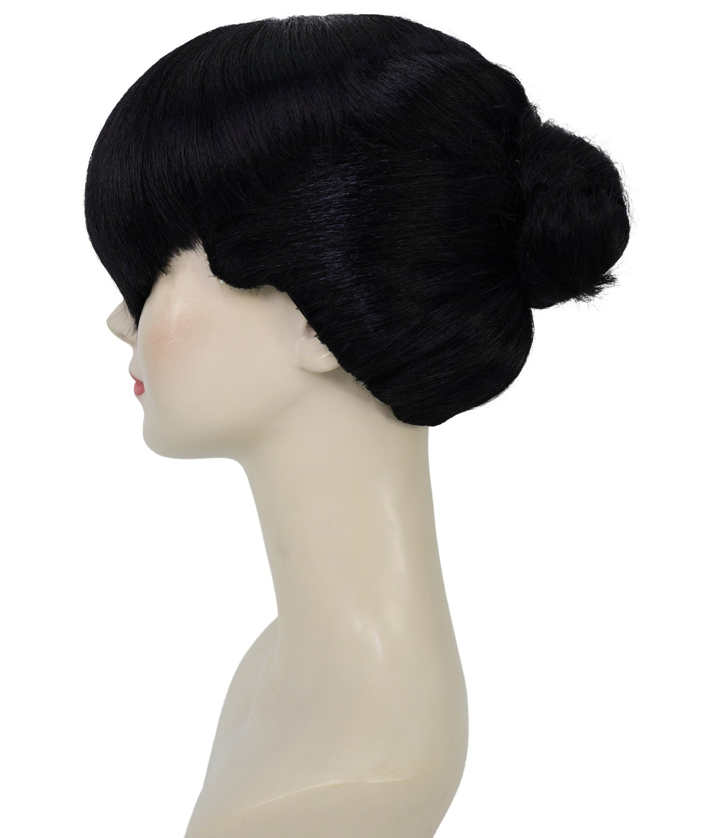 Wigs2you H-6964 大人女性用、スカルプテッドバイザーバングスウィッグ（ハイバン付き）｜ハロウィンウィッグ｜難燃性合成繊維｜通気性のあるキャップレスキャップデザイン