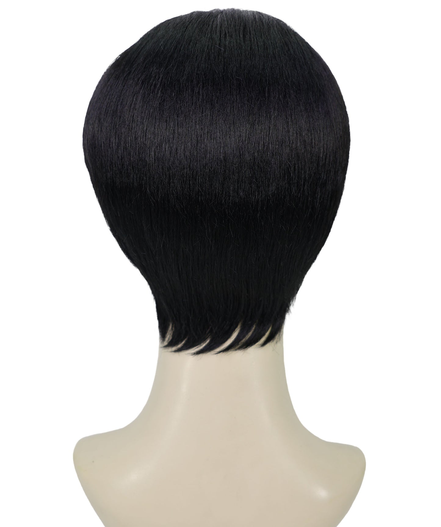 Wigs2you H-6965 大人女性用、くっきりとしたサイドバーンのピクシーカットウィッグ｜ハロウィンウィッグ｜難燃性合成繊維｜通気性に優れたキャップレス調節可能デザイン