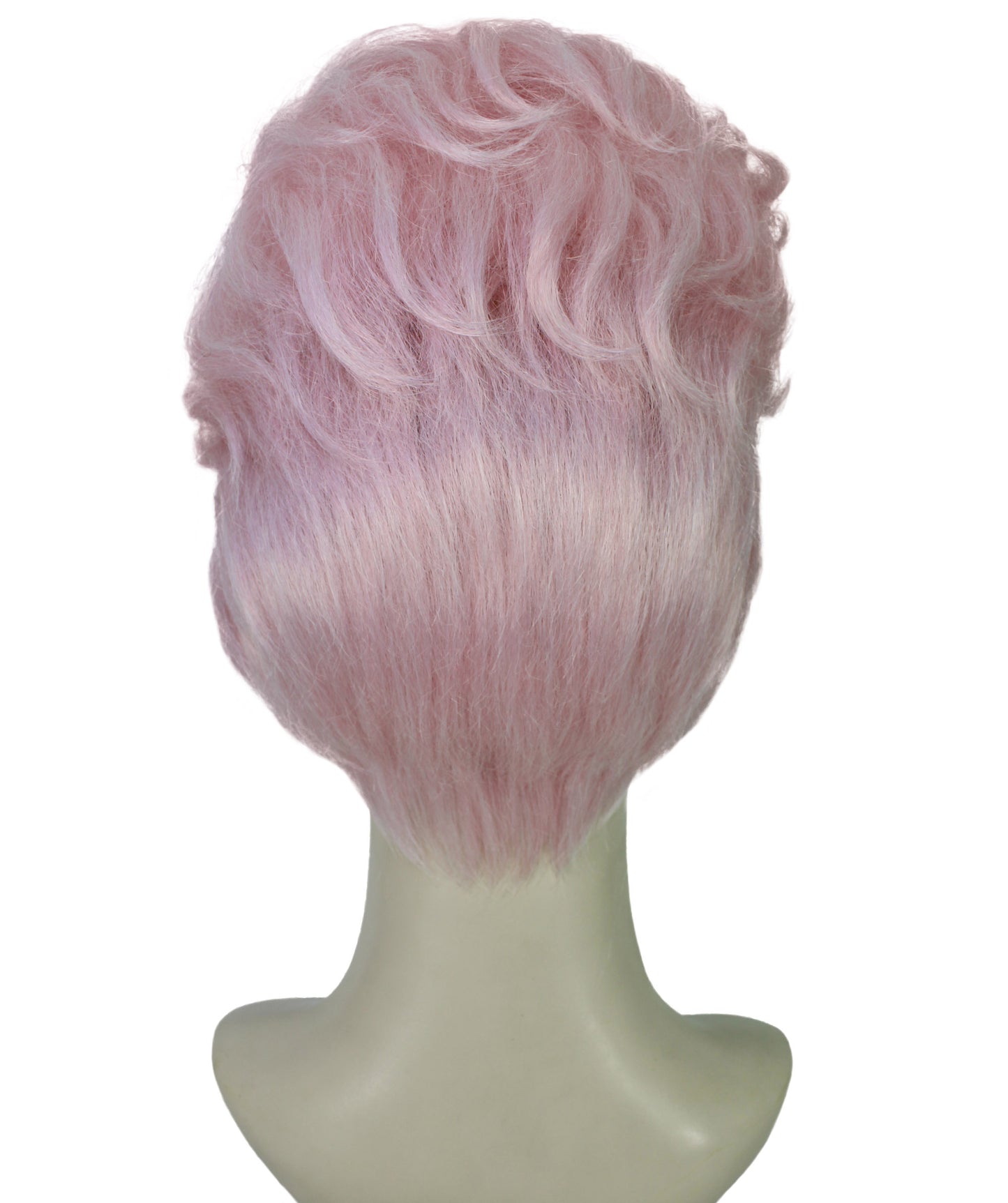 Wigs2you H-6967 大人女性用レトロピンクのポンパドールウィッグ｜ドラッグ＆グラムに最適なハイファッション合成ウィッグ｜ハロウィンに最適