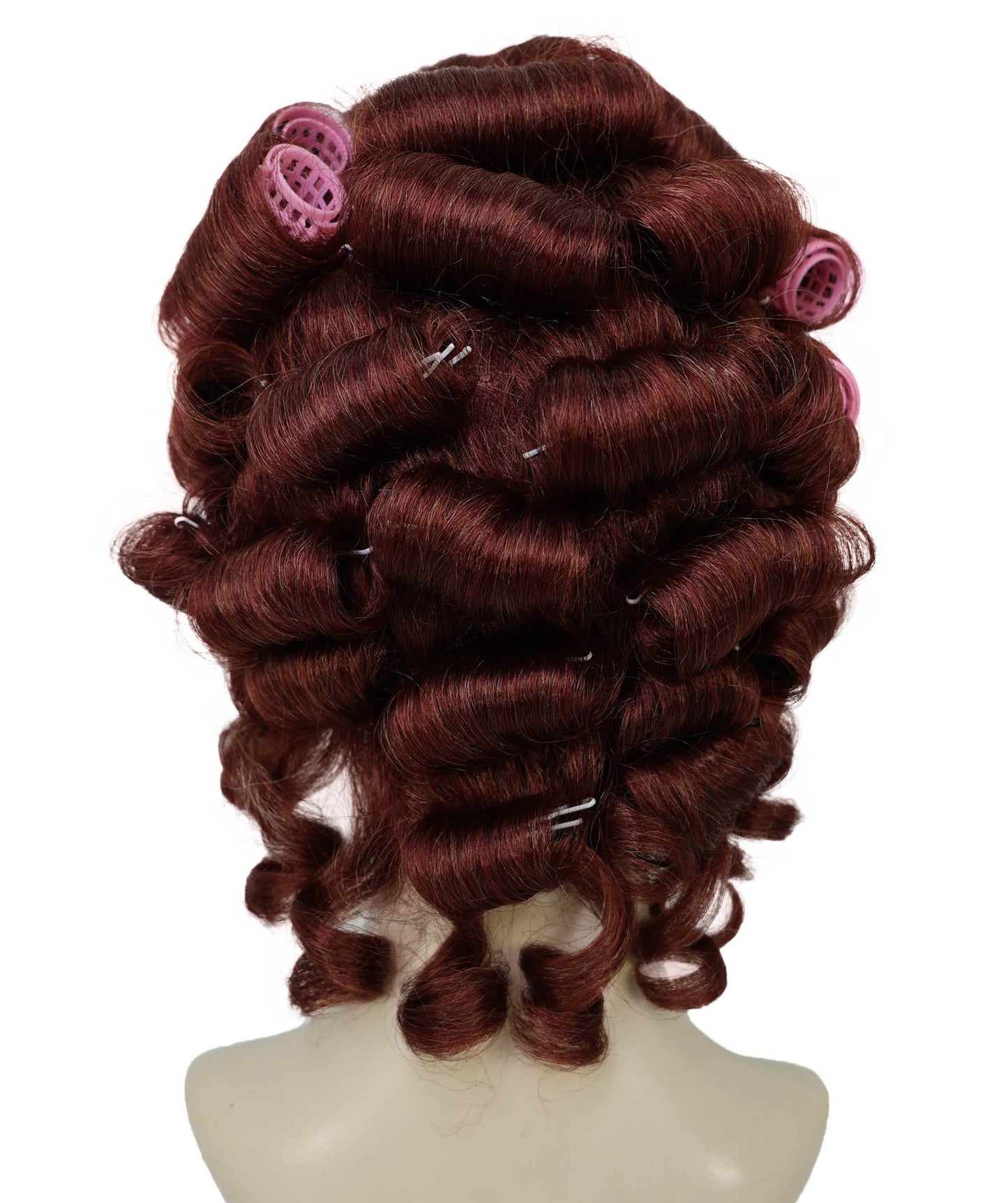 Wigs2you H-6971 大人女性用ヴィンテージグラマーウェーブウィッグ（ボリュームたっぷりのカール＆ローラー付き）｜レトロスタイル｜ハロウィンに最適｜通気性キャップ