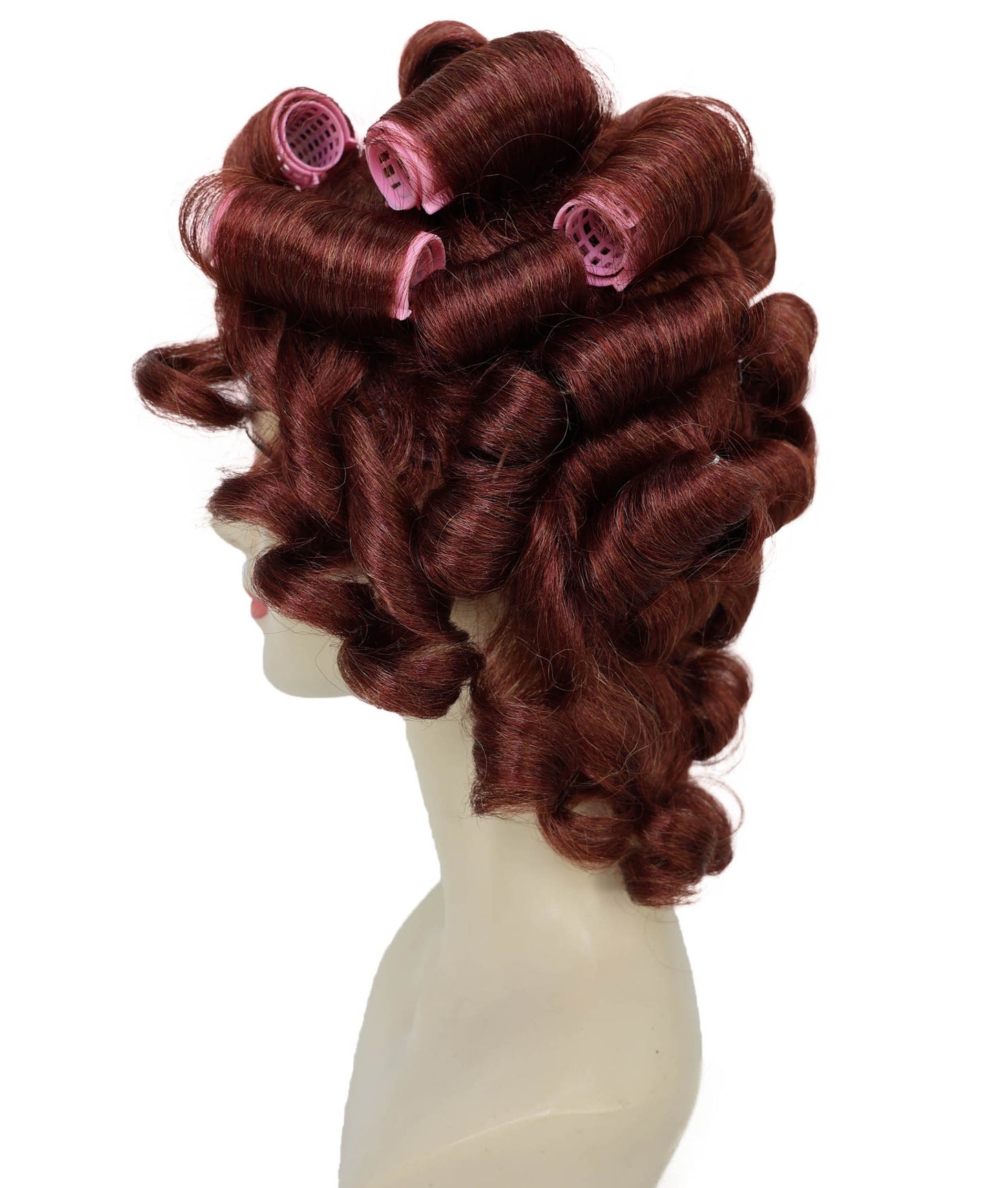 Wigs2you H-6971 大人女性用ヴィンテージグラマーウェーブウィッグ（ボリュームたっぷりのカール＆ローラー付き）｜レトロスタイル｜ハロウィンに最適｜通気性キャップ
