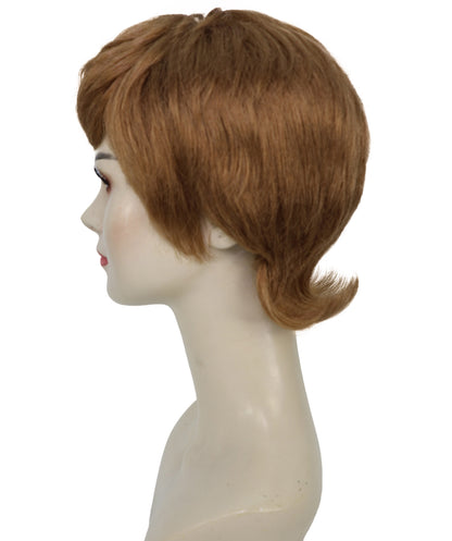 Wigs2you H-6972 大人女性向けシックなハニーブロンドのピクシーカットウィッグ｜洗練されたショートレイヤードスタイル｜ハロウィンに最適｜通気性のあるキャップレスキャップ