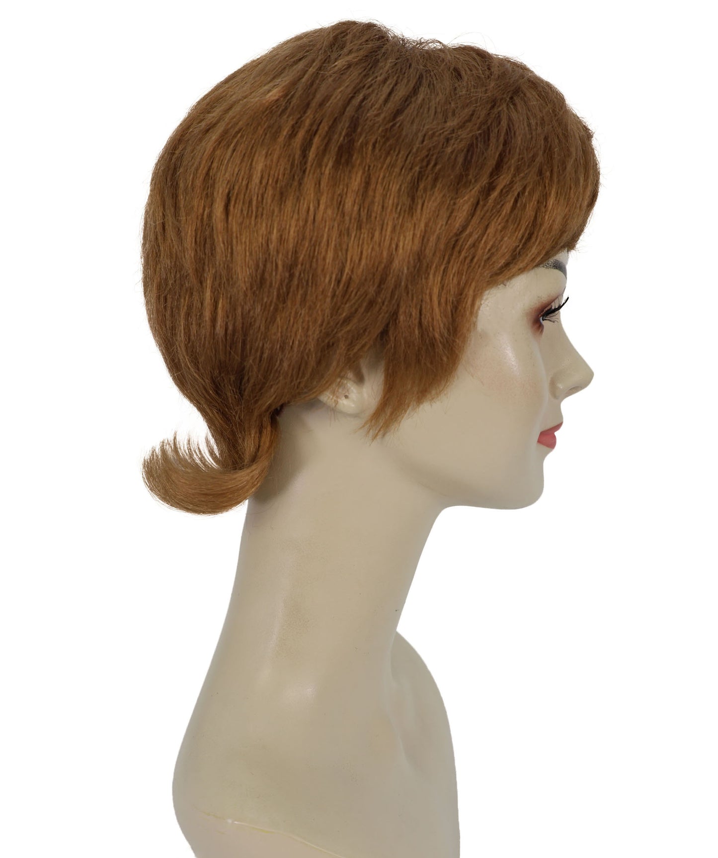 Wigs2you H-6972 大人女性向けシックなハニーブロンドのピクシーカットウィッグ｜洗練されたショートレイヤードスタイル｜ハロウィンに最適｜通気性のあるキャップレスキャップ