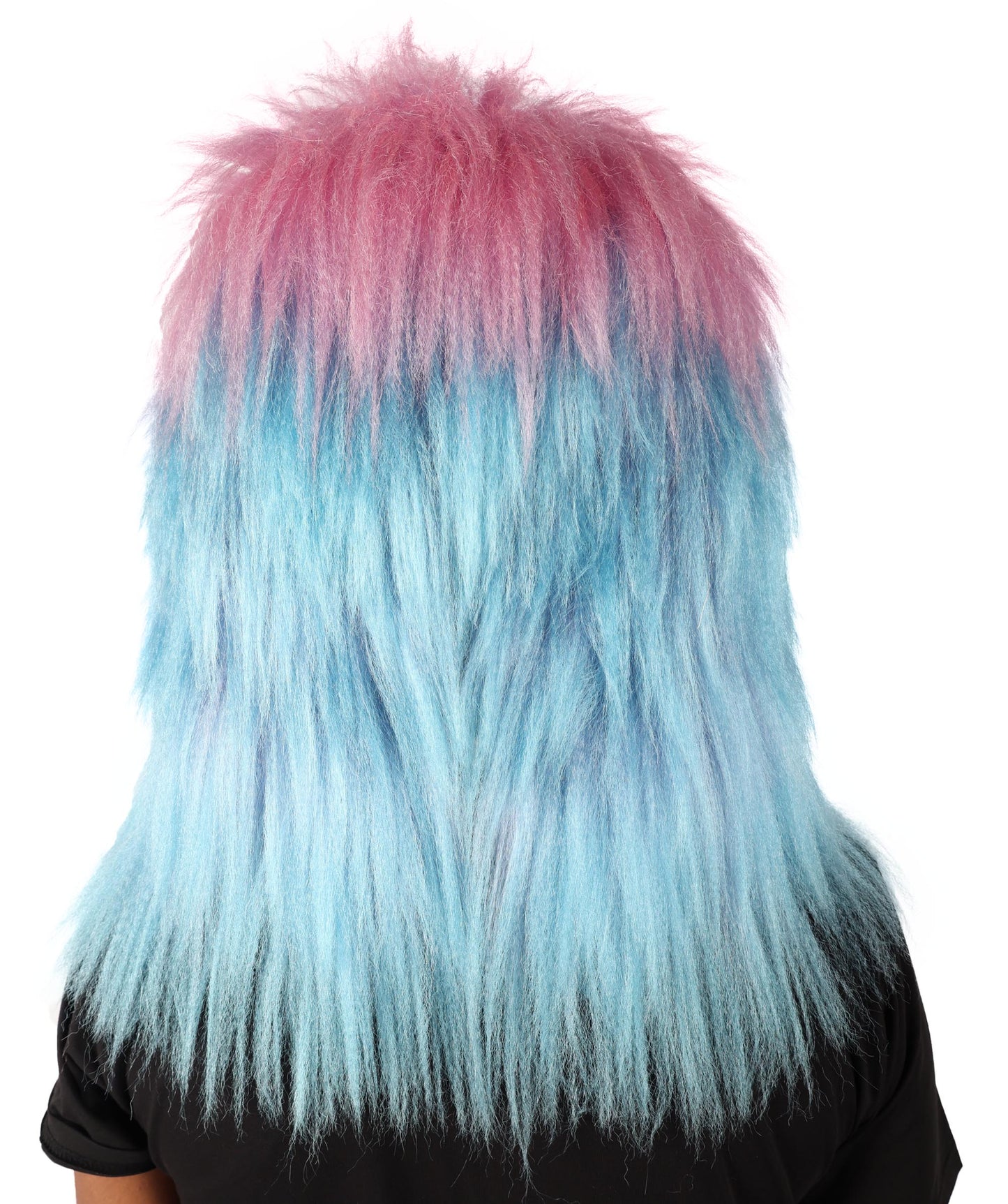 Wigs2you H-6992 大人用ユニセックス 愛らしいふわふわマルチカラーモンスターヘッドマスク ハロウィンに最適 | 合成繊維