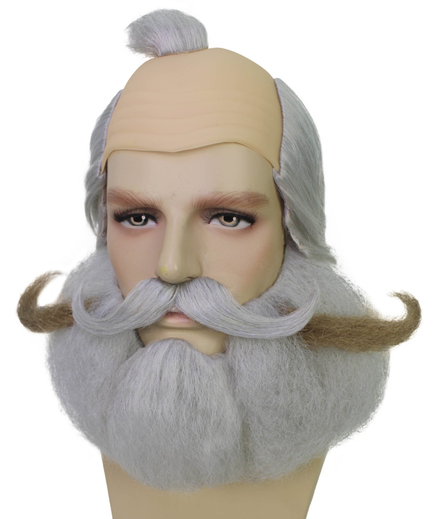 Wigs2you H-6994 口ひげとあごひげ付き大人用漫画キャラクターウィッグ、コメディ風ヘアピースセット