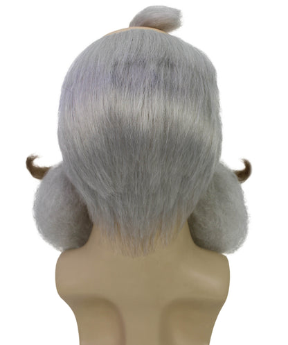 Wigs2you H-6994 口ひげとあごひげ付き大人用漫画キャラクターウィッグ、コメディ風ヘアピースセット