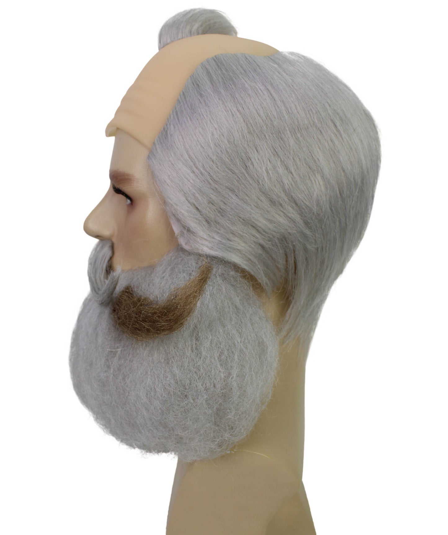 Wigs2you H-6994 口ひげとあごひげ付き大人用漫画キャラクターウィッグ、コメディ風ヘアピースセット