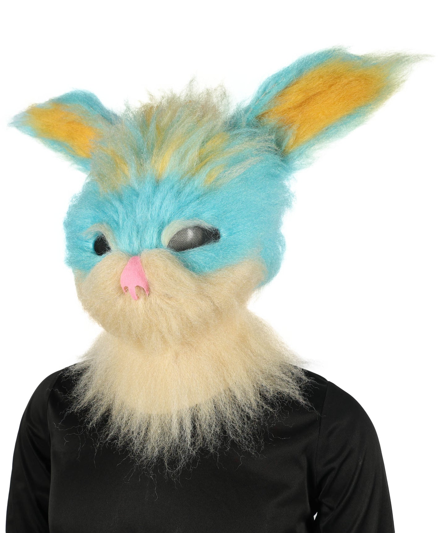 Wigs2you H-6997  大人用 ユニセックス キャロットガーディアンドラゴンバニー フルウィッグ ヘッドマスク付き マルチカラー 20インチ 難燃性合成繊維 ハロウィンやコスチュームイベントに