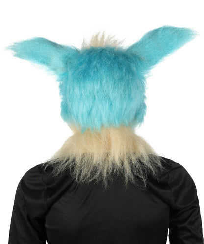 Wigs2you H-6997  大人用 ユニセックス キャロットガーディアンドラゴンバニー フルウィッグ ヘッドマスク付き マルチカラー 20インチ 難燃性合成繊維 ハロウィンやコスチュームイベントに