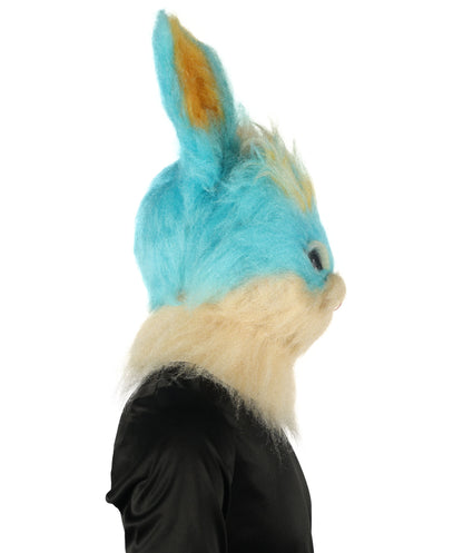 Wigs2you H-6997  大人用 ユニセックス キャロットガーディアンドラゴンバニー フルウィッグ ヘッドマスク付き マルチカラー 20インチ 難燃性合成繊維 ハロウィンやコスチュームイベントに