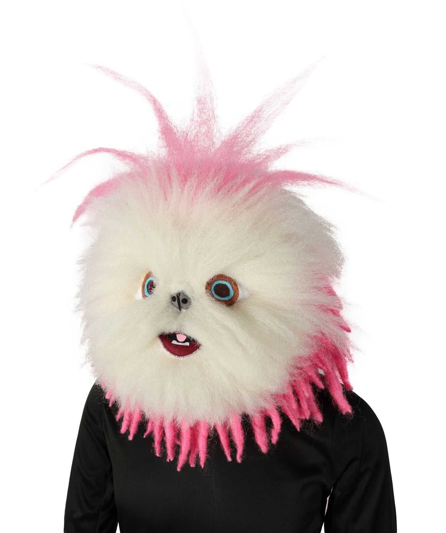 Wigs2you H-7000  大人用 ユニセックス ファーリー マルチモンスター フルウィッグ マスク付き マルチカラー 21インチ 難燃性合成繊維 ハロウィンやコスチュームイベントに