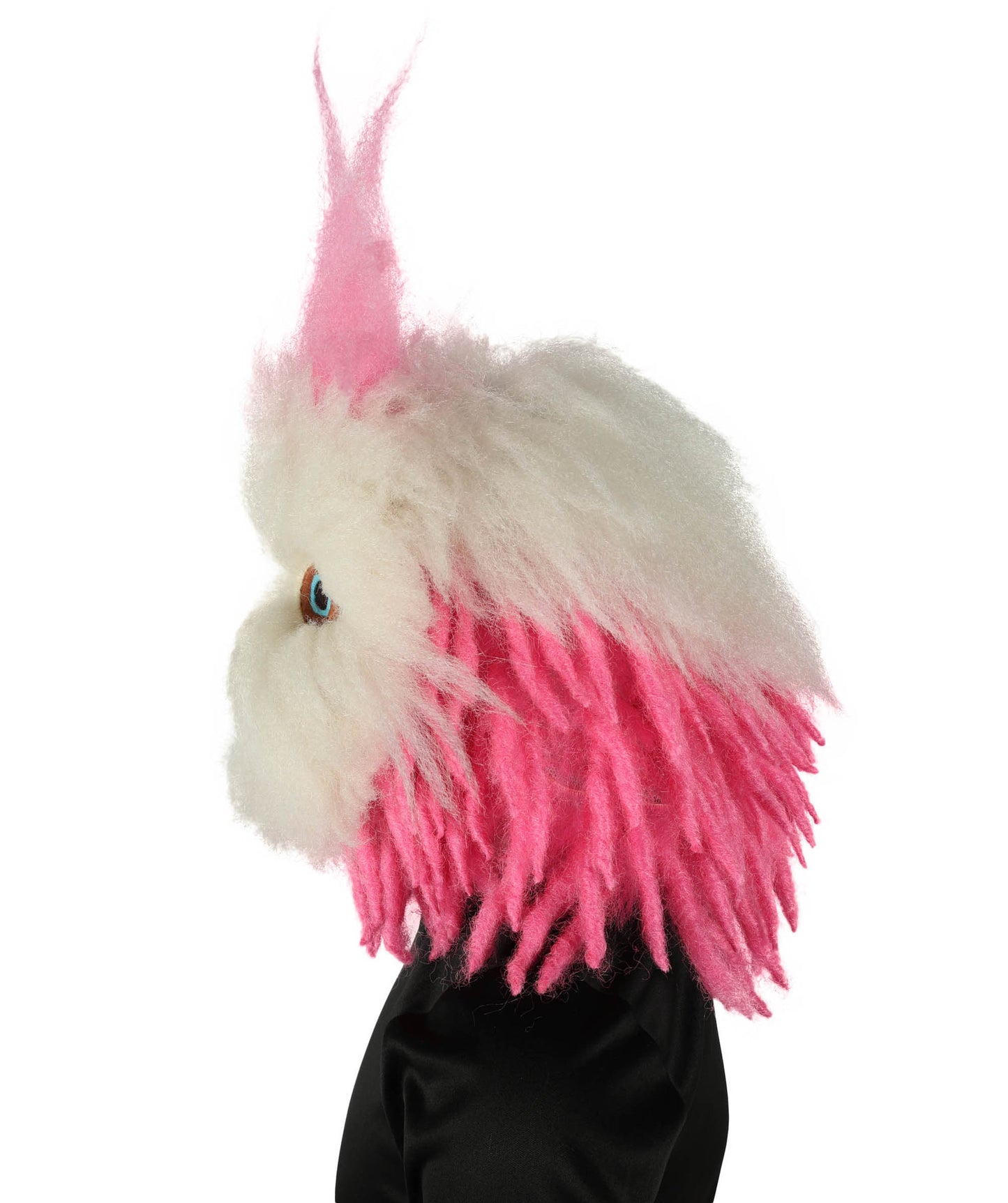 Wigs2you H-7000  大人用 ユニセックス ファーリー マルチモンスター フルウィッグ マスク付き マルチカラー 21インチ 難燃性合成繊維 ハロウィンやコスチュームイベントに