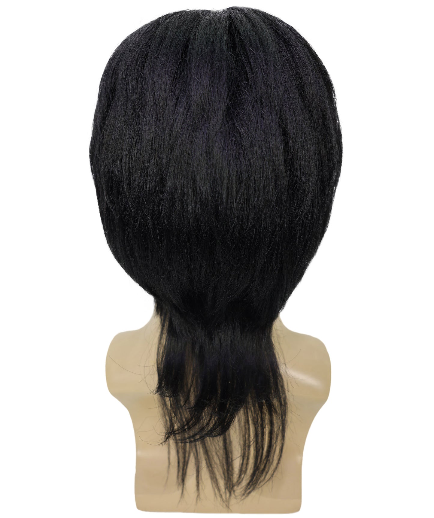 Wigs2you H-7006  大人用メンズショートブラックフルウィッグ 調節可能なキャップ付き 13インチ 合成繊維 コスプレ、ハロウィン、コスチュームイベントに最適