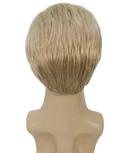 Wigs2you H-7008   大人用メンズ プレジデント フルウィッグ ブロンド 9インチ 合成繊維 ハロウィン、パーティー、舞台、テーマイベントに最適