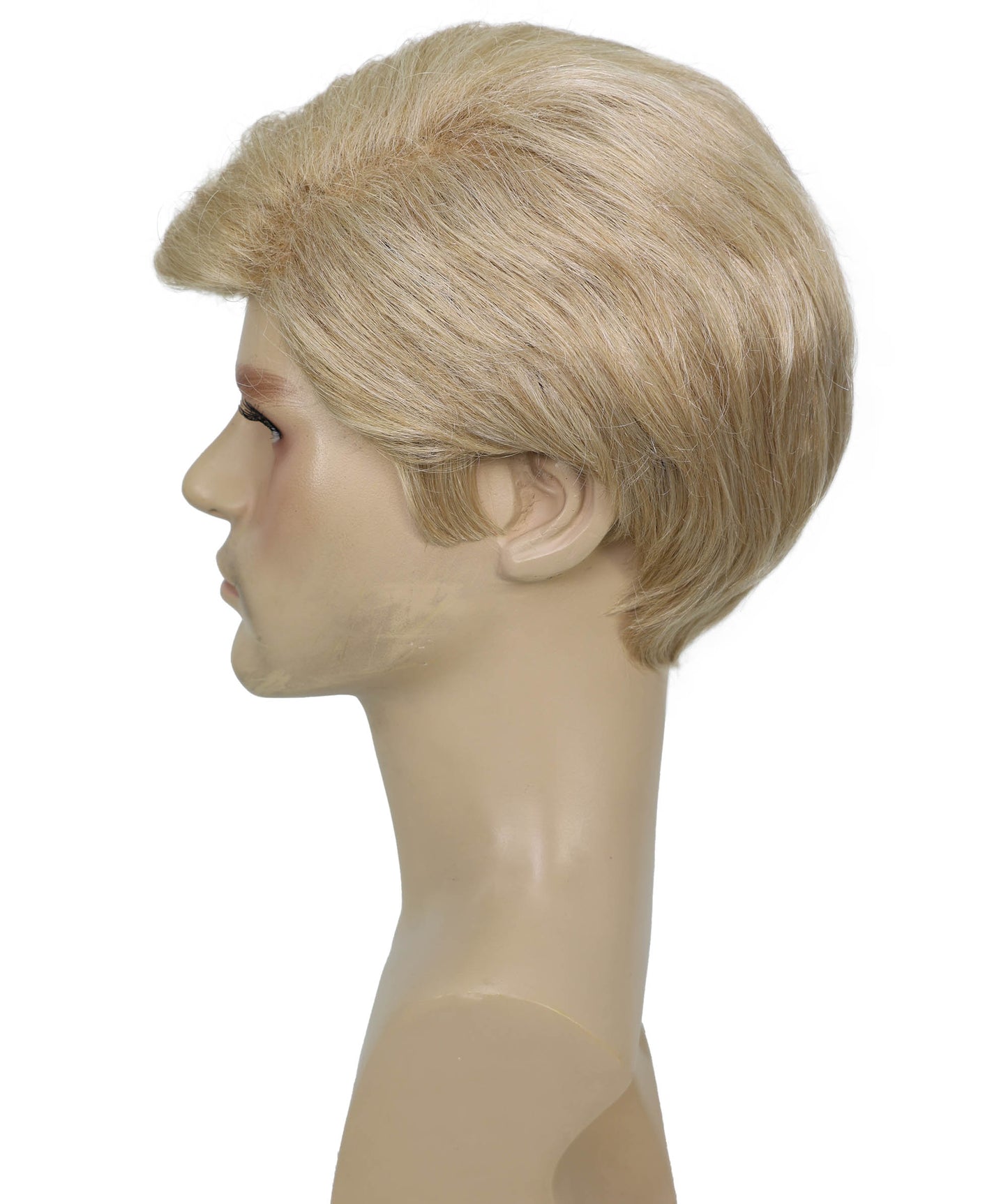Wigs2you H-7008   大人用メンズ プレジデント フルウィッグ ブロンド 9インチ 合成繊維 ハロウィン、パーティー、舞台、テーマイベントに最適