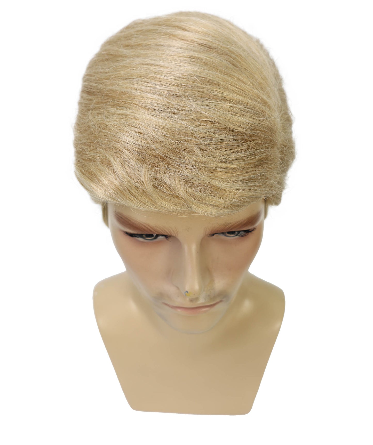 Wigs2you H-7008   大人用メンズ プレジデント フルウィッグ ブロンド 9インチ 合成繊維 ハロウィン、パーティー、舞台、テーマイベントに最適