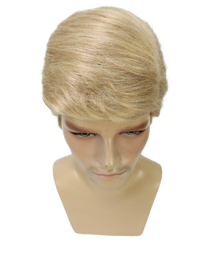 Wigs2you H-7008   大人用メンズ プレジデント フルウィッグ ブロンド 9インチ 合成繊維 ハロウィン、パーティー、舞台、テーマイベントに最適