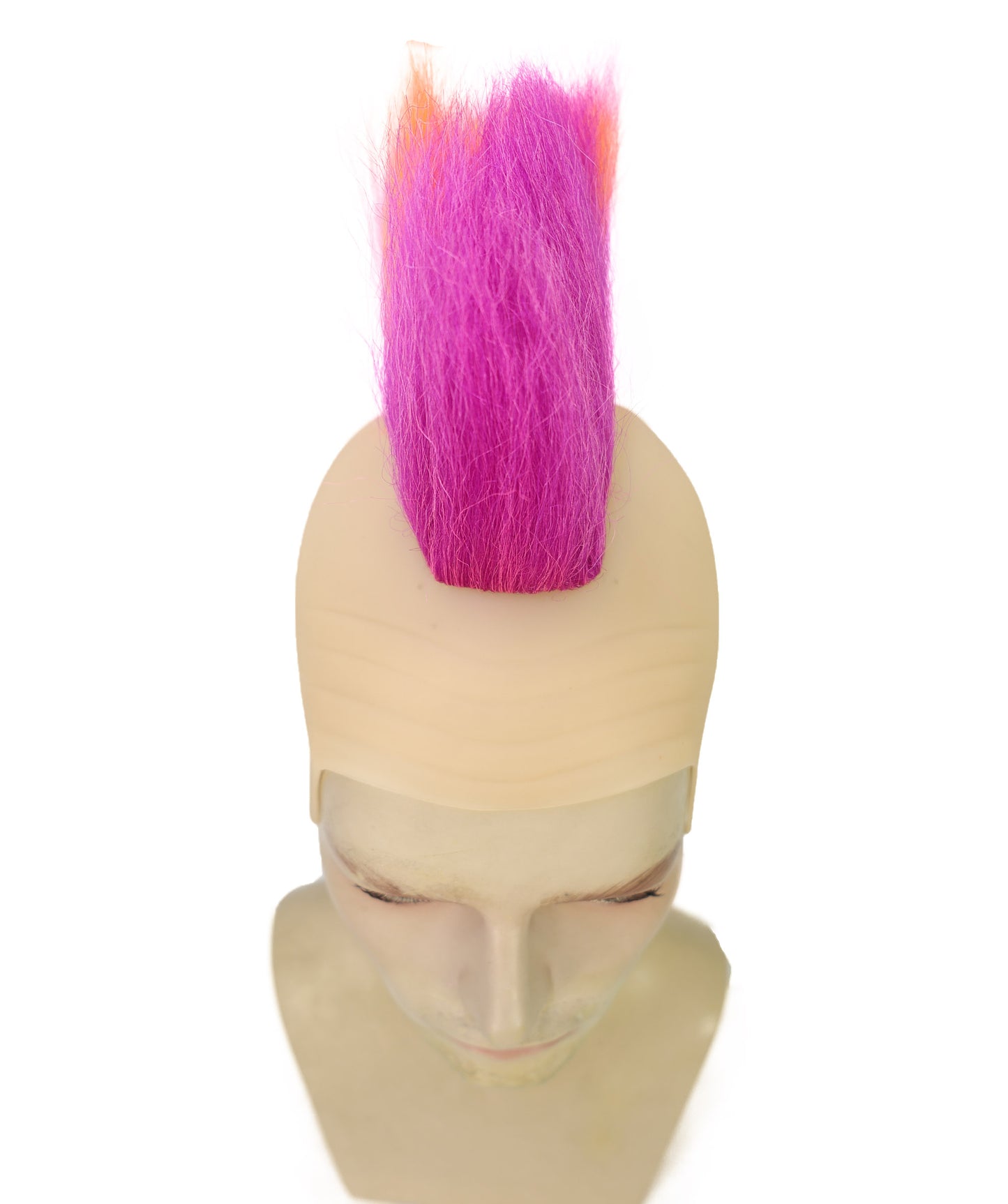 Wigs2you H-7028  大人用メンズ レインボーモヒカン フルウィッグ 11インチ 合成繊維 コスプレ、パーティー、パフォーマンスイベントに最適