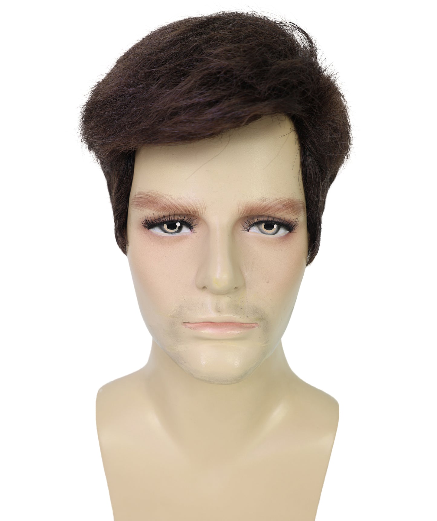 Wigs2you H-7029  大人用 LL フルウィッグ ブラウン 9インチ 合成繊維 コスプレ、舞台、トーナメント、ハロウィンに