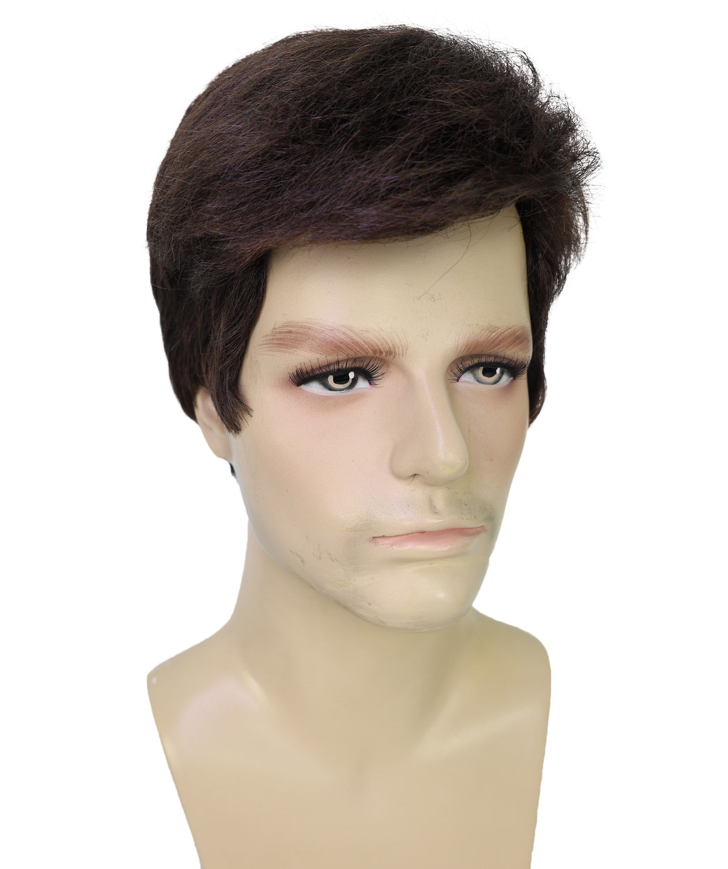 Wigs2you H-7029  大人用 LL フルウィッグ ブラウン 9インチ 合成繊維 コスプレ、舞台、トーナメント、ハロウィンに