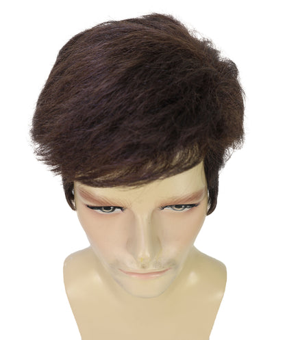 Wigs2you H-7029  大人用 LL フルウィッグ ブラウン 9インチ 合成繊維 コスプレ、舞台、トーナメント、ハロウィンに