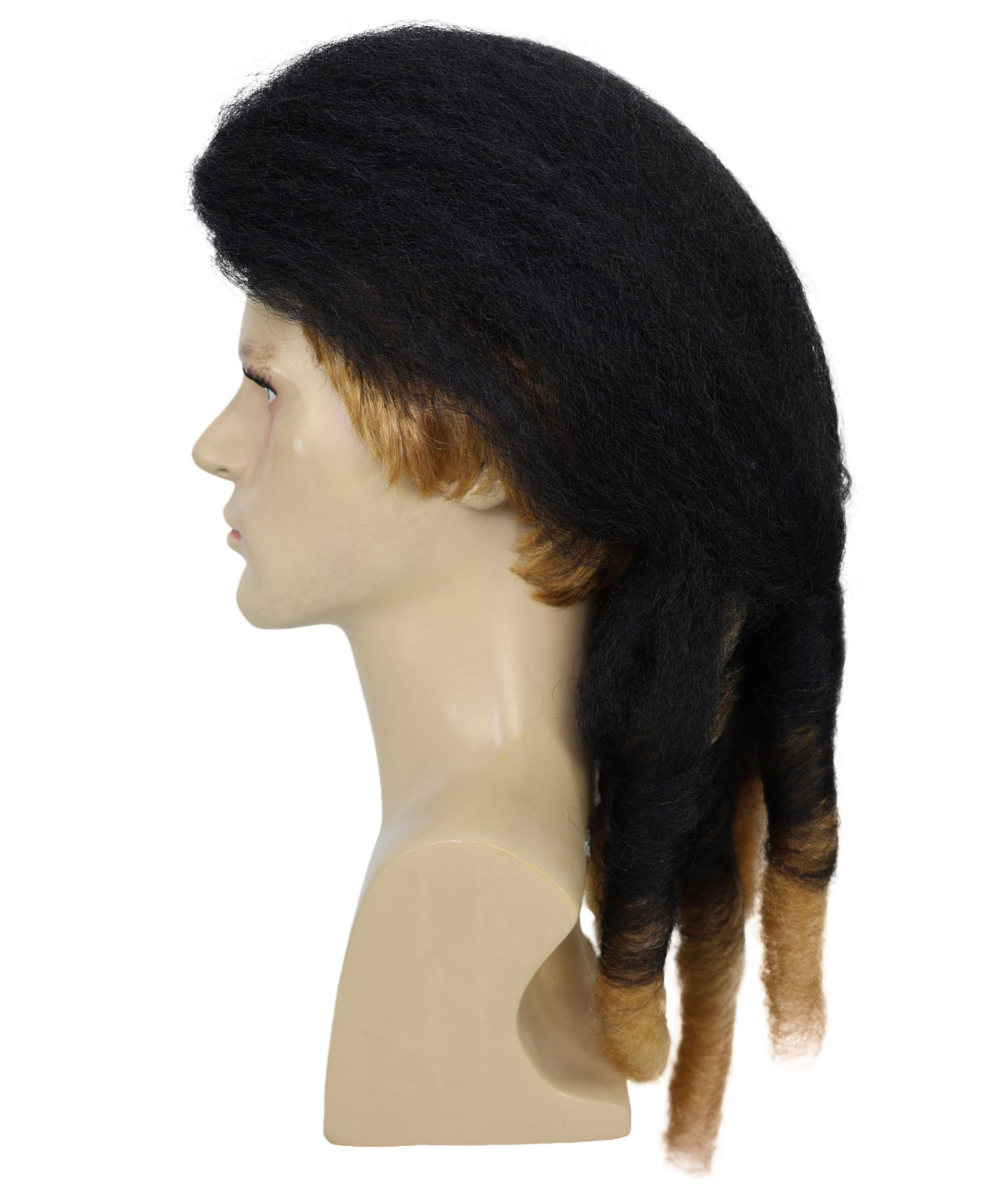 Wigs2you H-7037  大人用メンズショート ティーズド スパイキー フルウィッグ マルチカラー 20インチ 合成繊維 ウィッグイベントやコスチュームパーティーに最適