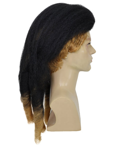 Wigs2you H-7037  大人用メンズショート ティーズド スパイキー フルウィッグ マルチカラー 20インチ 合成繊維 ウィッグイベントやコスチュームパーティーに最適